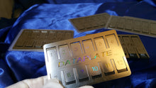 Load image into Gallery viewer, DATAPLATE TM- Stainless Steel MicroSD Card Storage Case - Holder