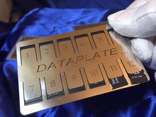 Load image into Gallery viewer, DATAPLATE TM- Stainless Steel MicroSD Card Storage Case - Holder